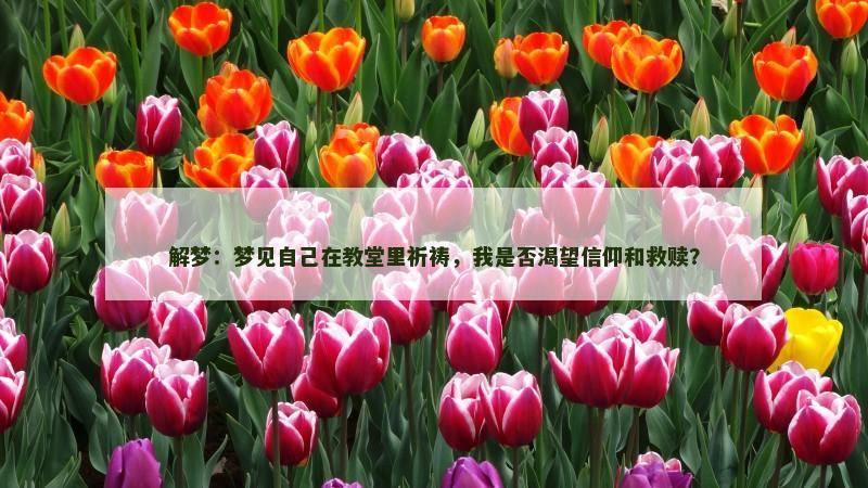 解梦:梦见自己在教堂里祈祷,我是否渴望信仰和救赎?