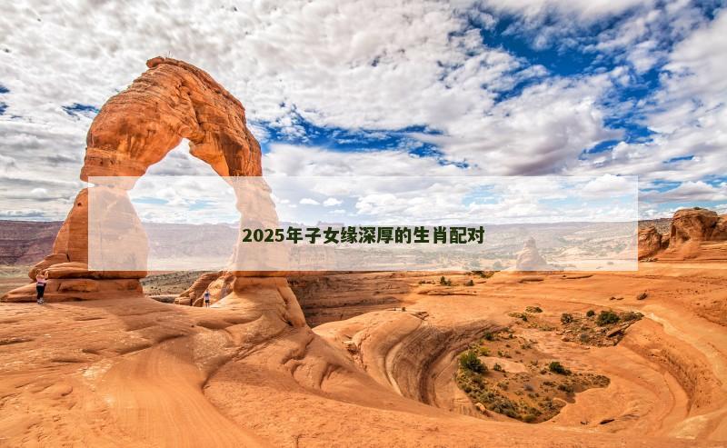 2025年子女缘深厚的生肖配对