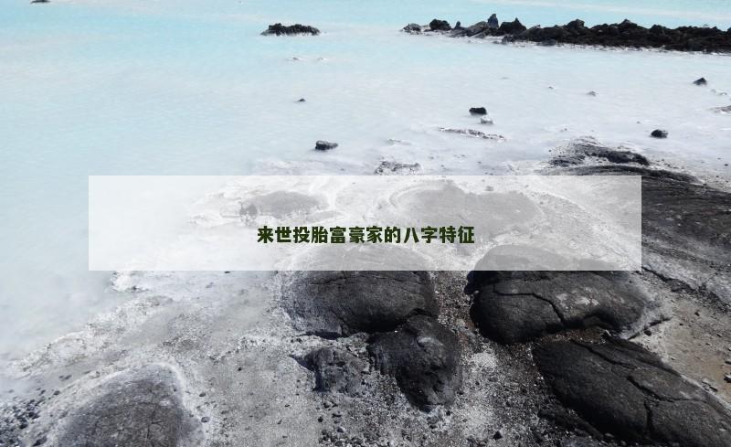 来世投胎富豪家的八字特征