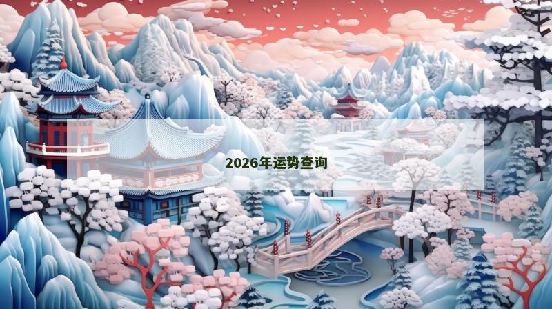 2026年运势查询
