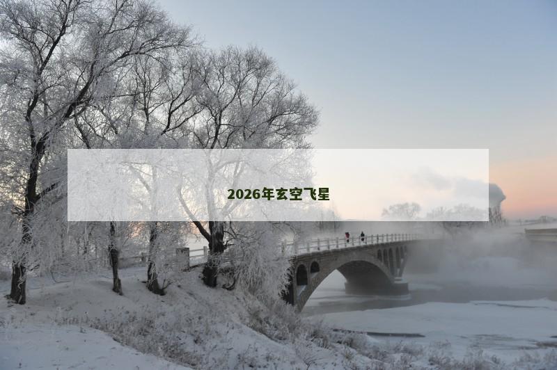 2026年玄空飞星